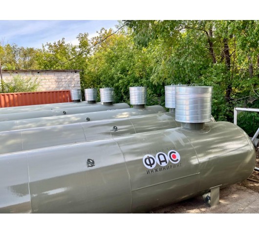 Резервуары для хранения от 500 литров до 100 000 литров